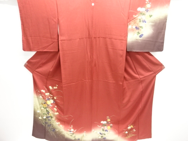 Japanese Kimono / Homongi Tsukesake Silk